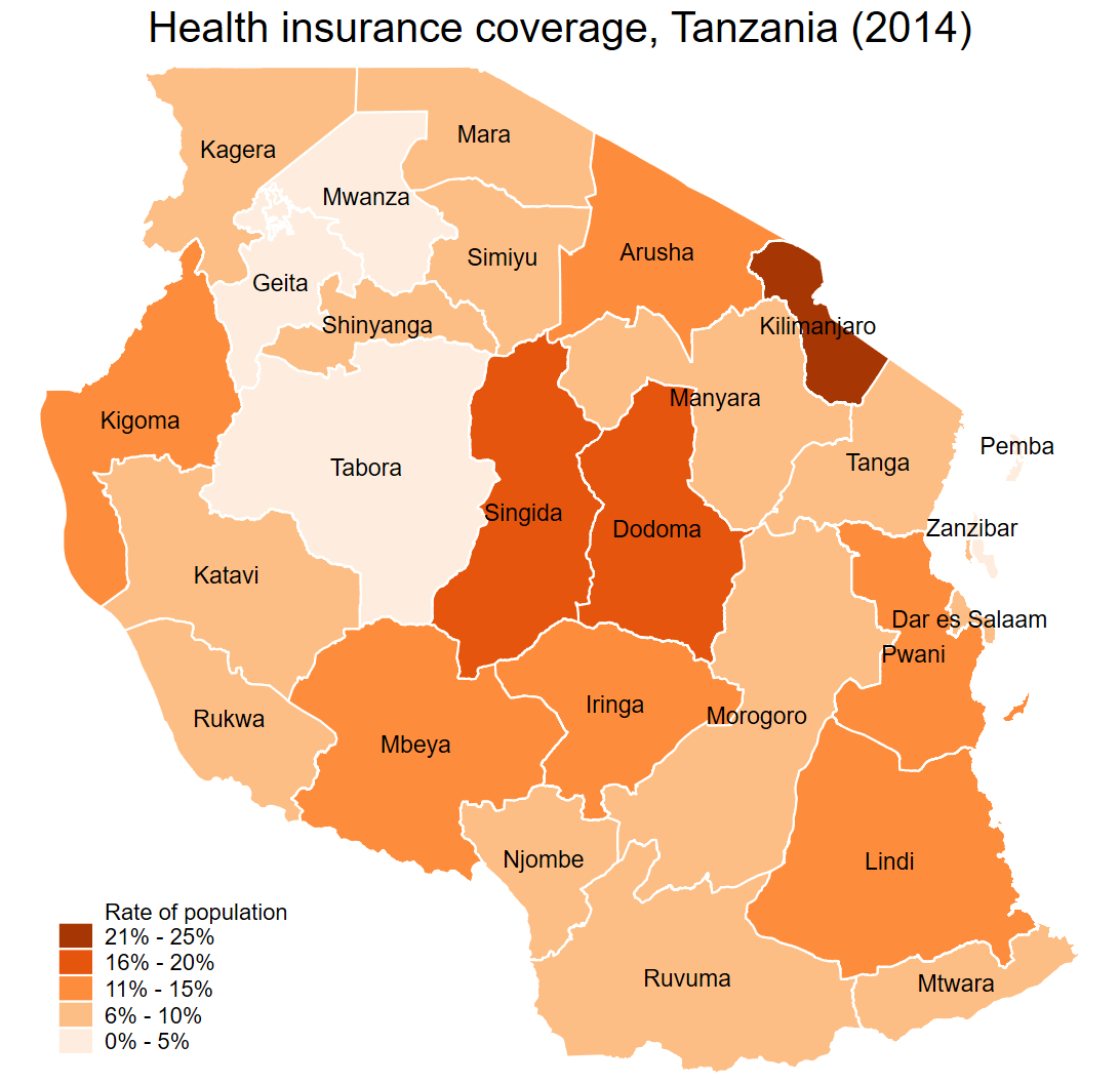 Enlarged view: health tanzania